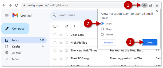 Setting Permissions in Gmail