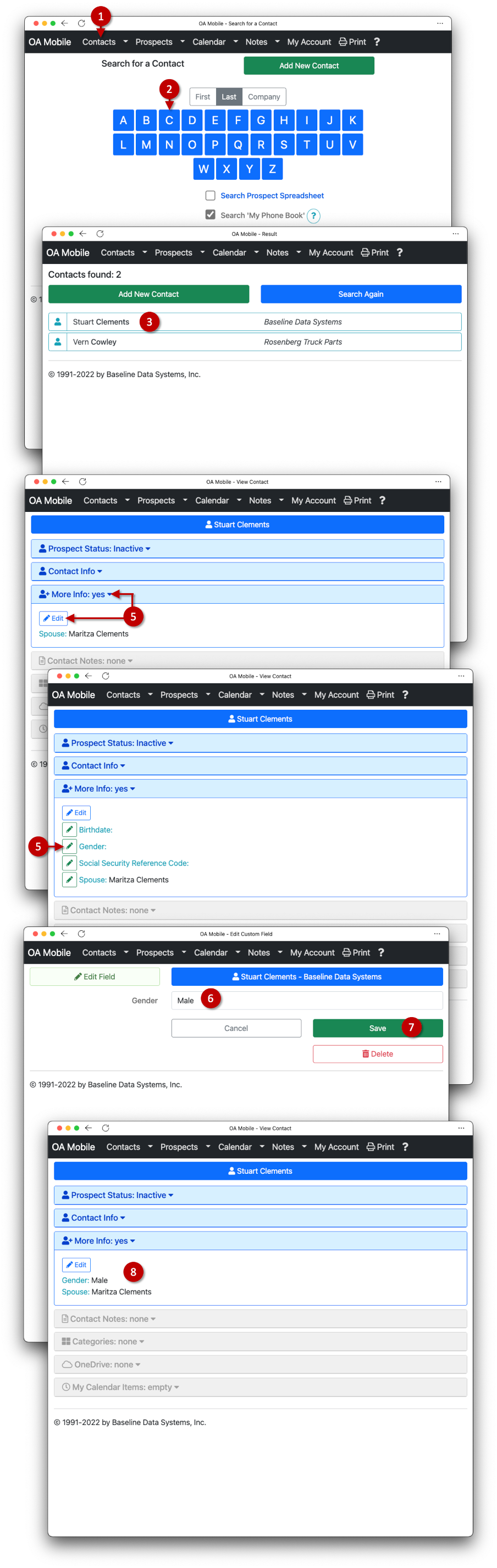 Locating and Using Custom Fields